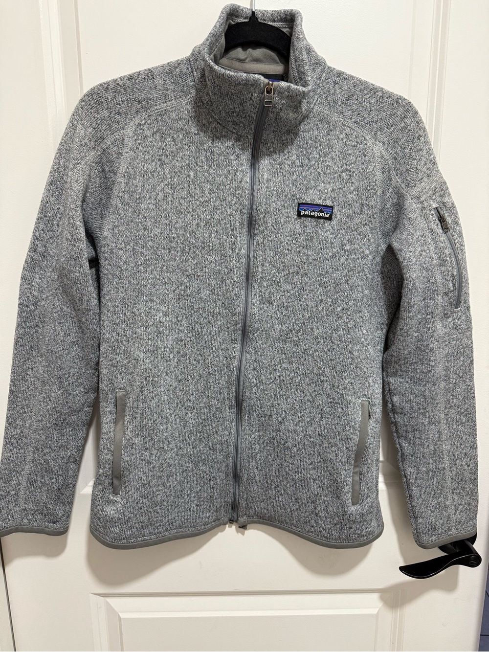 Patagonia Gray Heather Full-Zip Women's Fleece Jacket